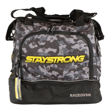 STAYSTRONG CHEVRON HELMET BAG GREY CAMO