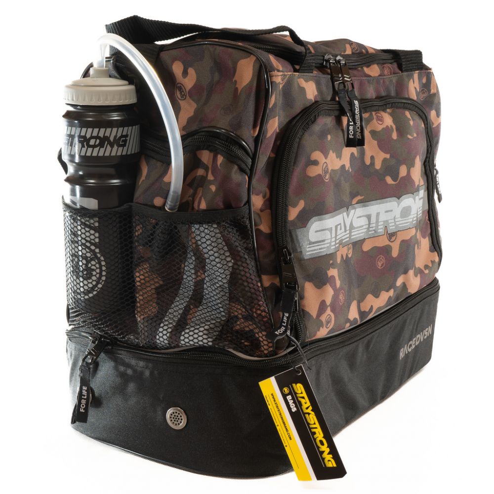 Sac Casque Staystrong Chevron Green Camo Profil