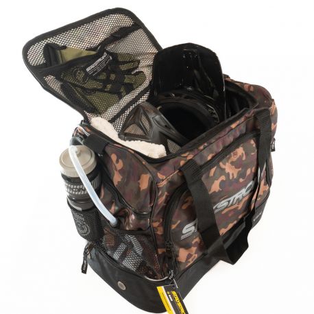 STAYSTRONG CHEVRON HELMET BAG GREEN CAMO