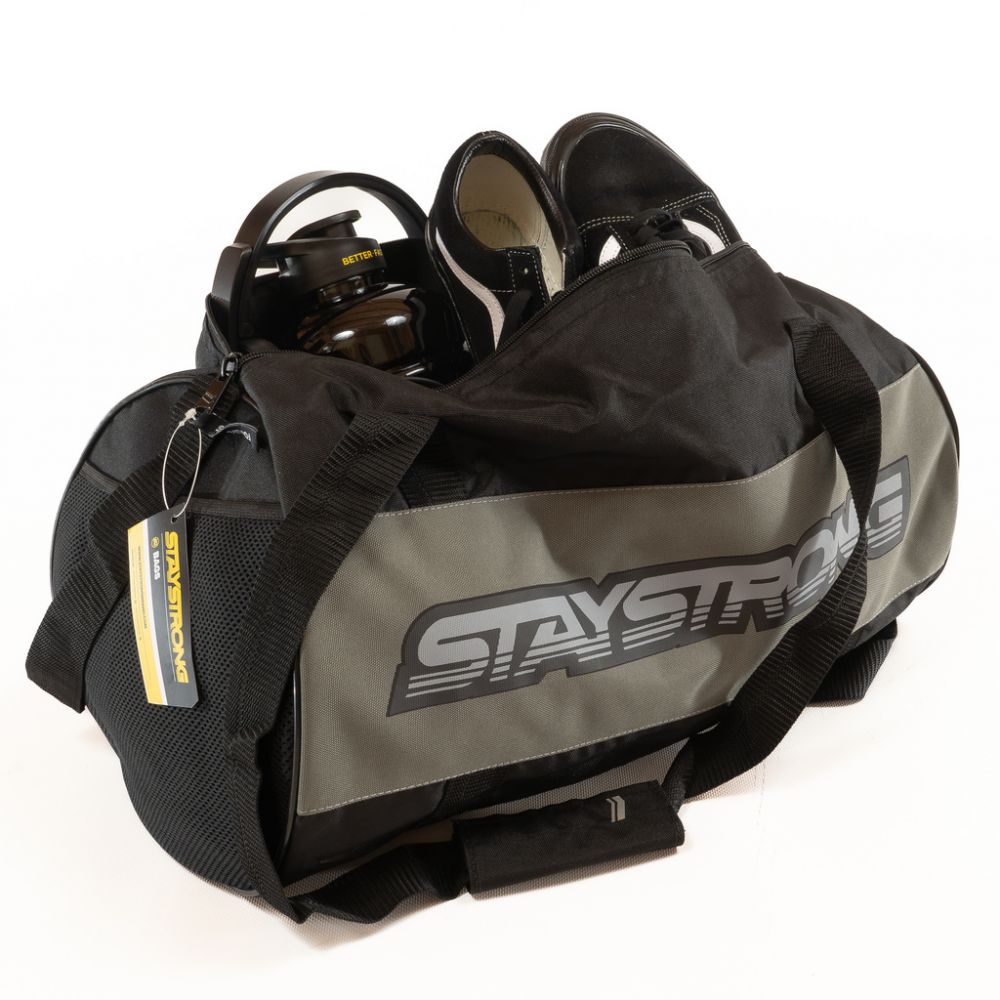 Sac Staystrong Icon Duffle Black Ouvert