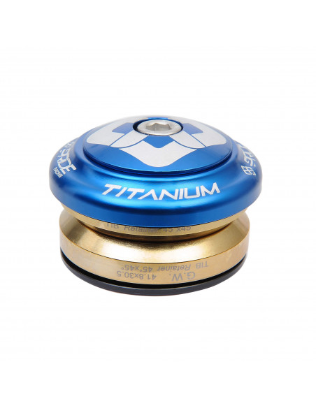 Pride Ti45 Titanium Headset Blue