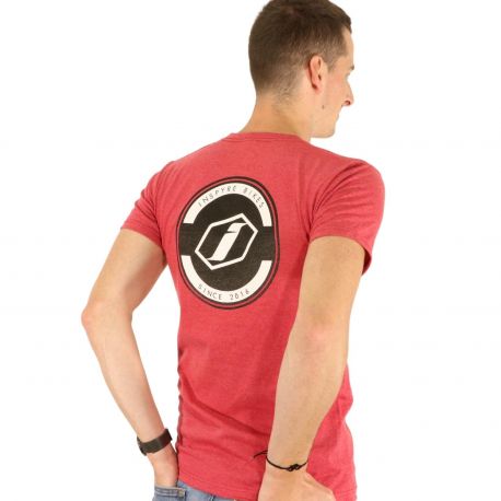 T-Shirt Inspyre Icon Red Vintage Heather