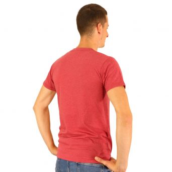 T-Shirt Pride Patch v2 Red Vintage Heather 2