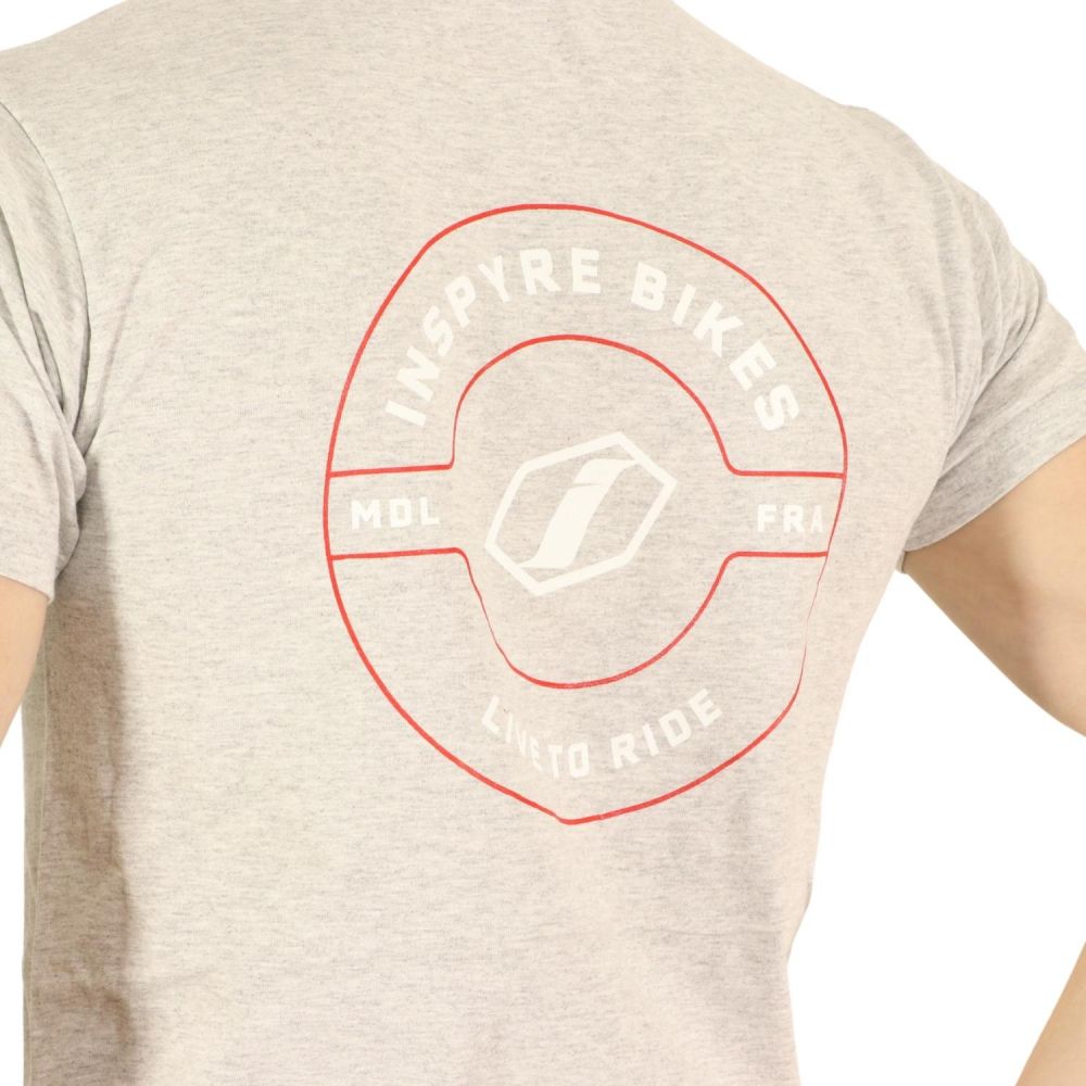 Inspyre Ltr Grey Heather T-Shirt