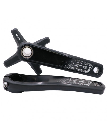 SD Components B-85 Black Crankset