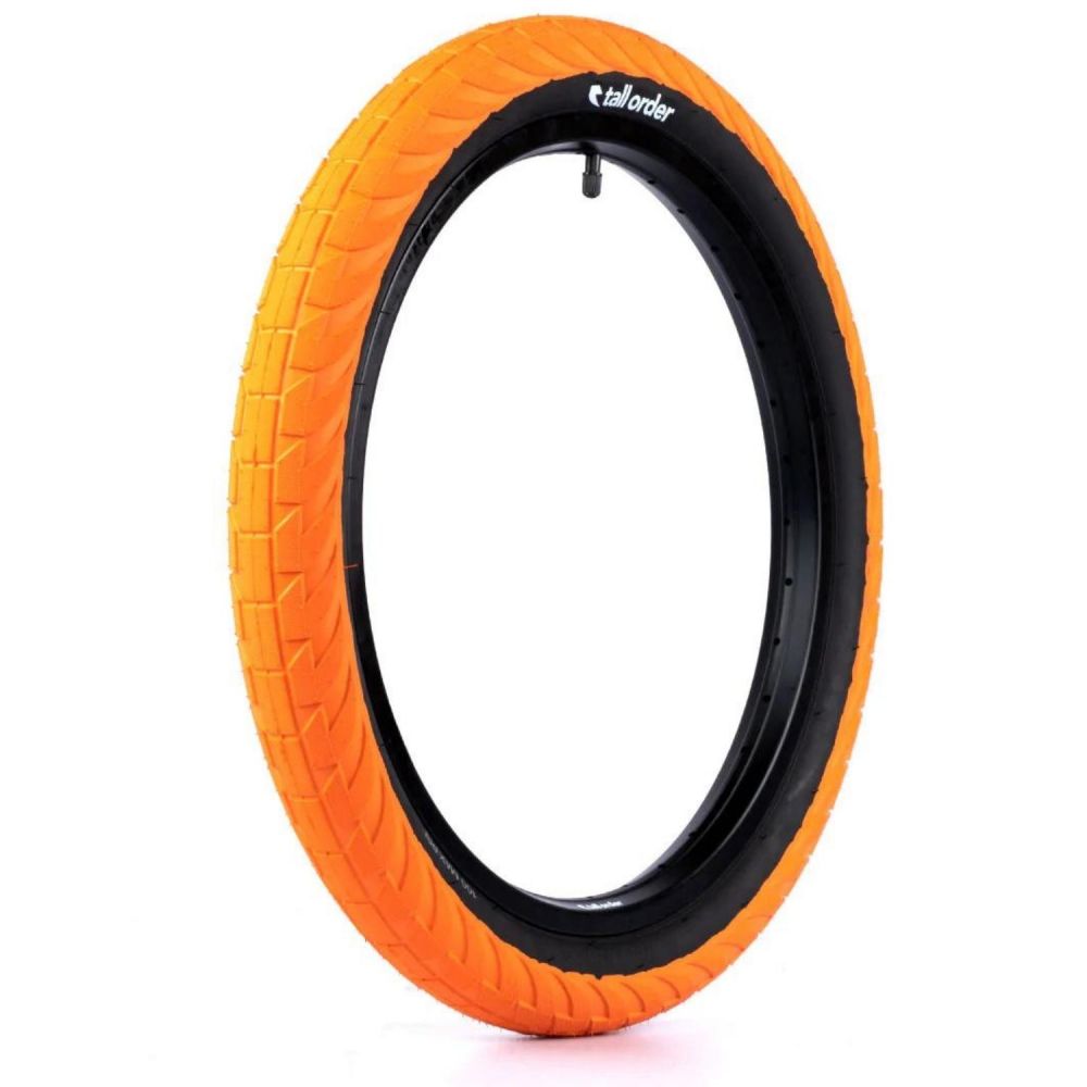 Tall Order Wallride Tyre Orange / Black Sidewalls