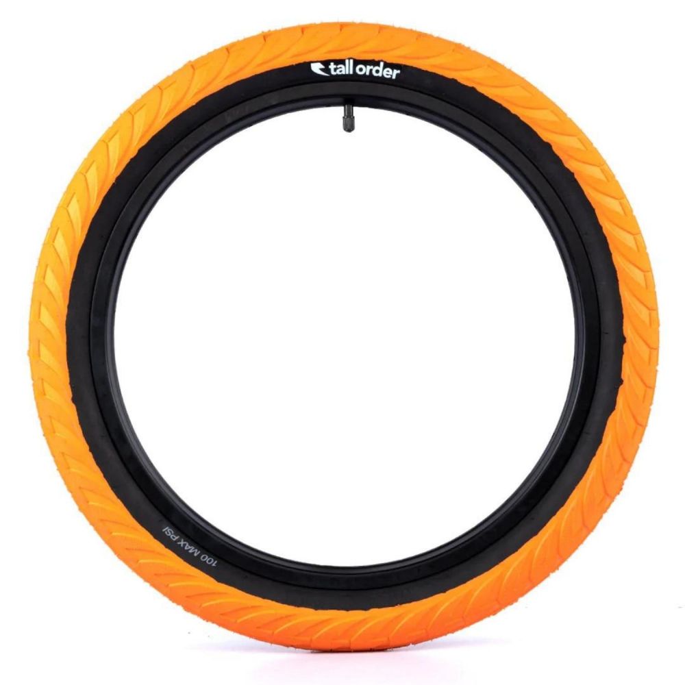 Tall Order Wallride Tyre Orange / Black Sidewalls