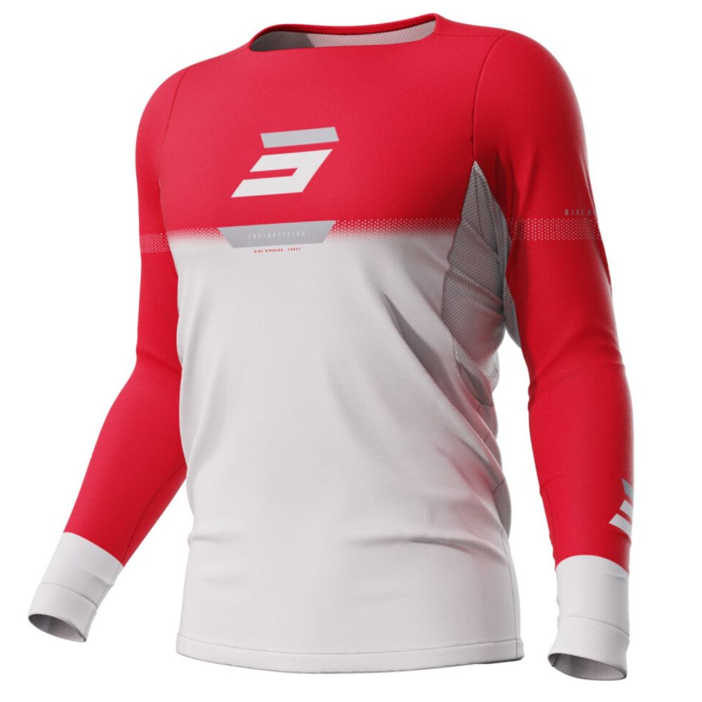 Maillot Manches Longues Shot Rogue Stok Rouge