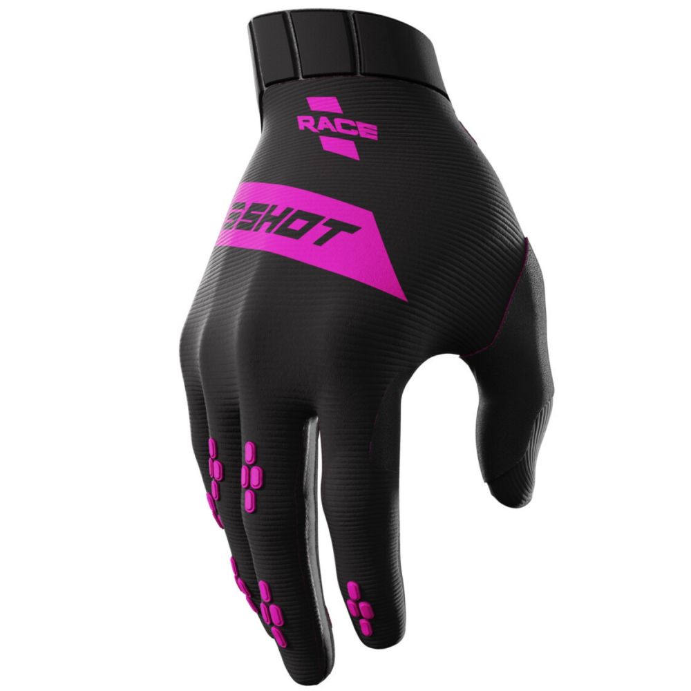 Gants Shot Race Pink Adulte