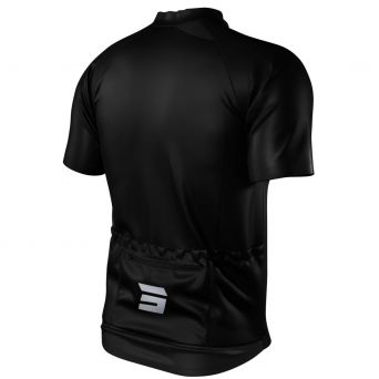 Maillot Manches Courtes Shot Unlimited Zip Noir 2