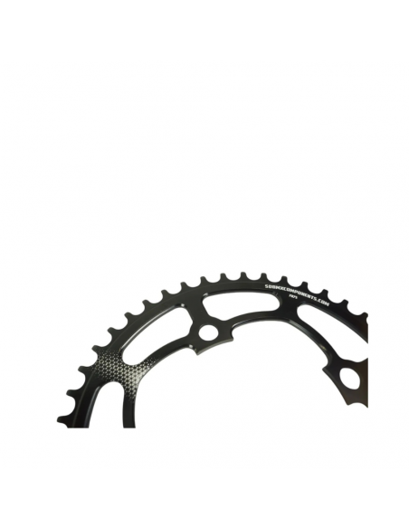 Couronne SD CNC V2 - 4pts - 7075 - Noir