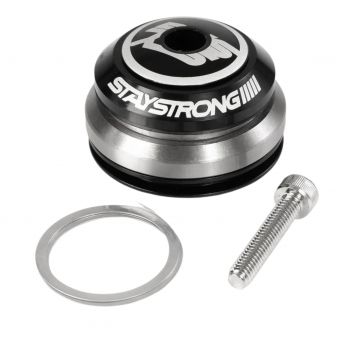 Stay Strong 1''-1/8 - 1.5" - Tapered Integrated Headset - Black 2