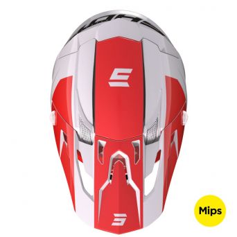 Shot Core Fast Red Pearly Helmet Visor 2