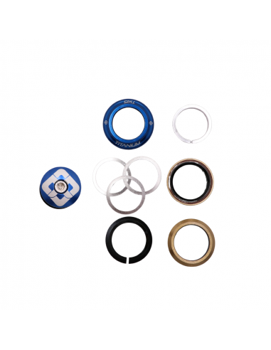 Pride Ti45 Titanium Headset Blue