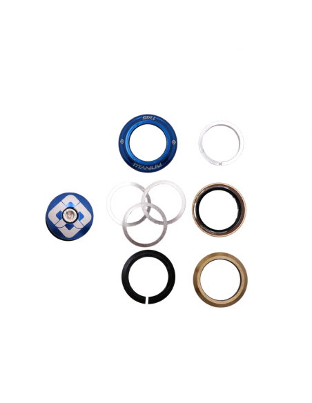 Pride Ti45 Titanium Headset Blue