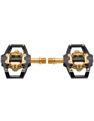 HT T2 SX Limited Edition Pedals - Black/Gold