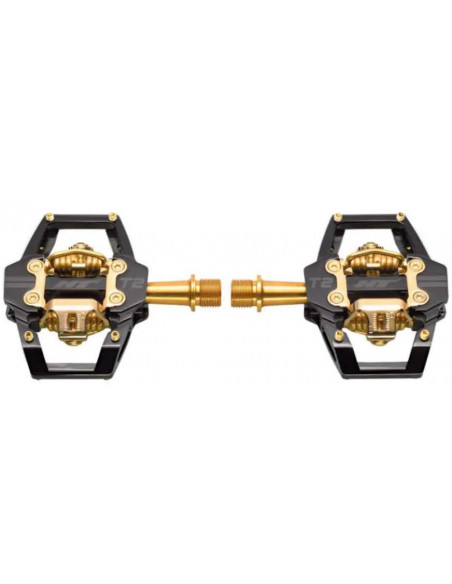 Pédales HT T2-SX Limited Edition - Black/Gold