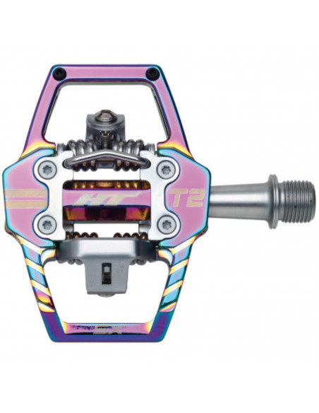 Pédales HT T2-SX - Oil Slick