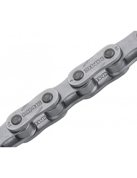 KMC Z1EHX Narrow EPT Chain (128 Links) - Silver