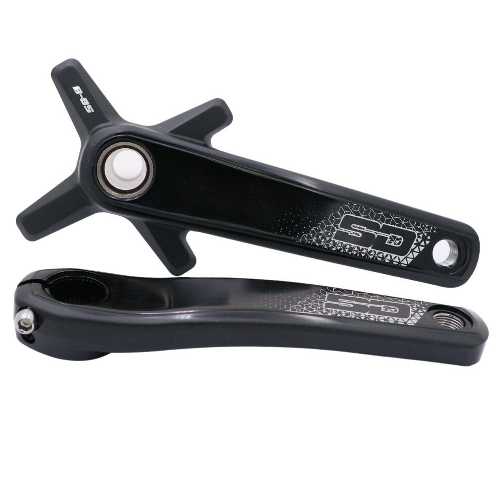 SD Components B-85 Black Crankset