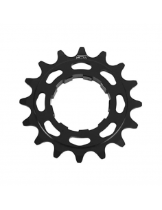 Pignon SD Ace Aluminium - Type Shimano - Noir