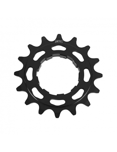 Pignon SD Ace Aluminium - Type Shimano - Noir