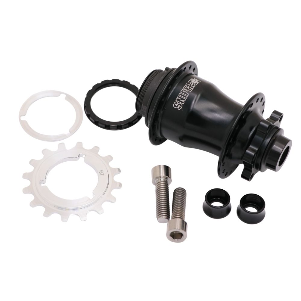 SD Components Sniper SD-X Pro - 10mm Rear Black Hub