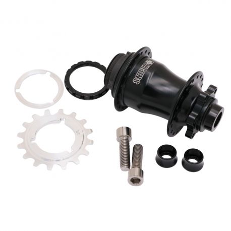 SD Components Sniper SD-X Pro - 10mm Rear Black Hub