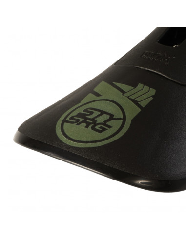 Stay Strong Fast Chevron Pivotal Seat Green Print