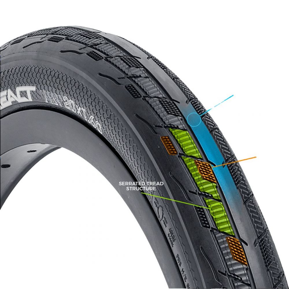 Pneu Tioga Fastr React S-Spec Souple 20"