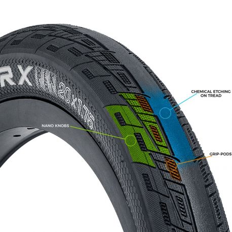 Tioga Fastr X Blk Lbl Tire Folding Bead 20
