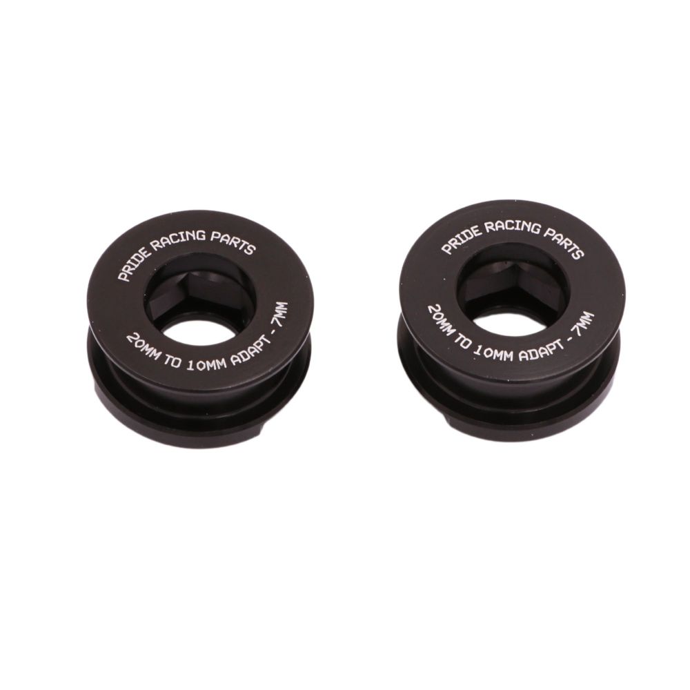 Kit adaptateurs Pride Racing - 20/10mm