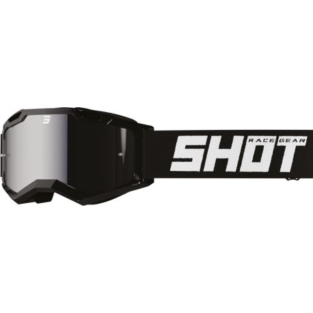 Shot Rocket Kid 2.0 Solid Goggles Iridium Black Glossy