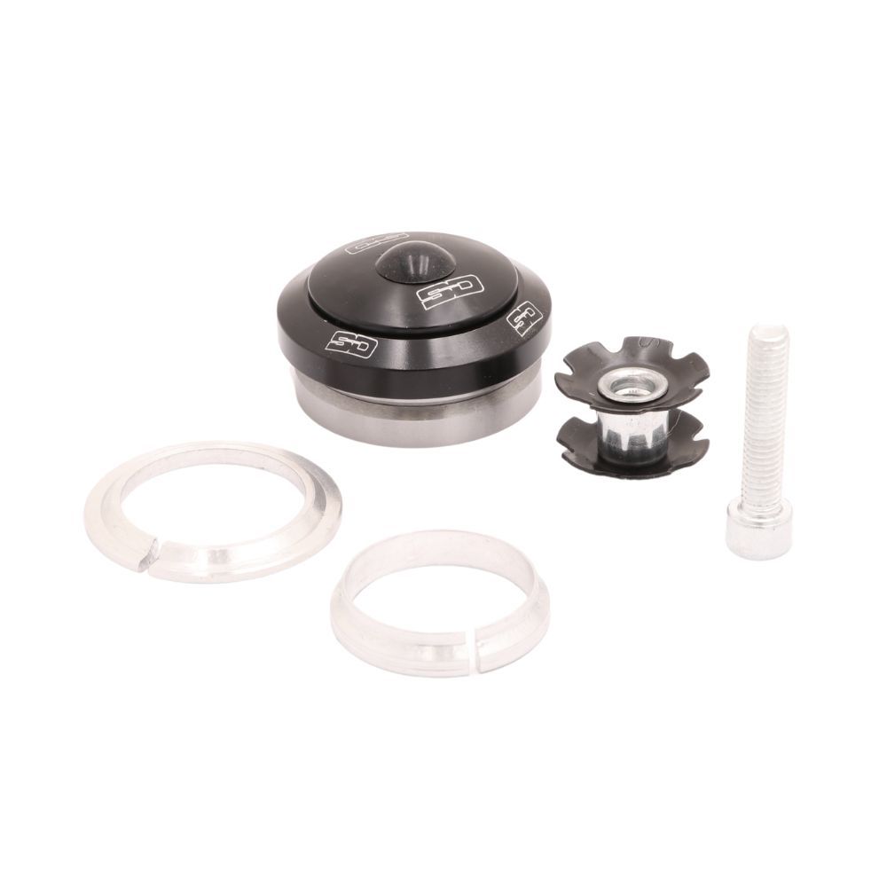 Jeu De Direction SD Components (IS) 1-1/8" vers 1" - Noir