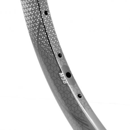 Jante Carbone SD Components M58 V2 Aero Exp - 28H - Noir Shinny