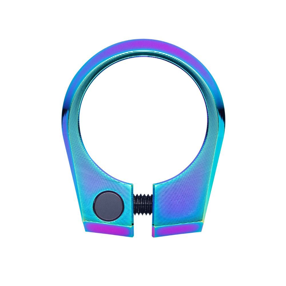 Title Seat Post Clamp - Oil Slick