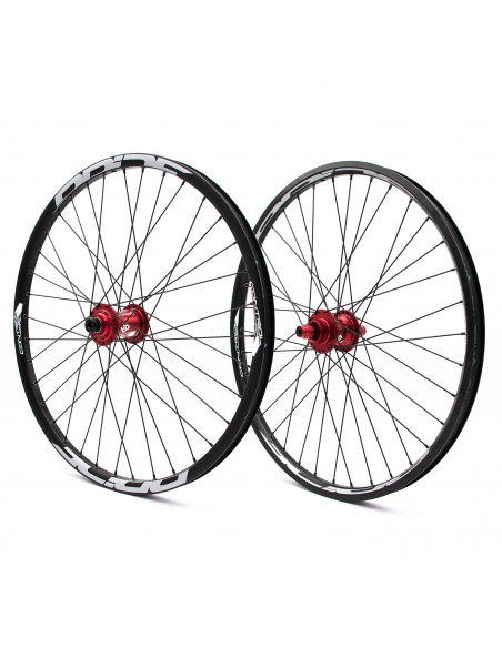 Pride Control Pro Cruiser 36h Wheelset Red