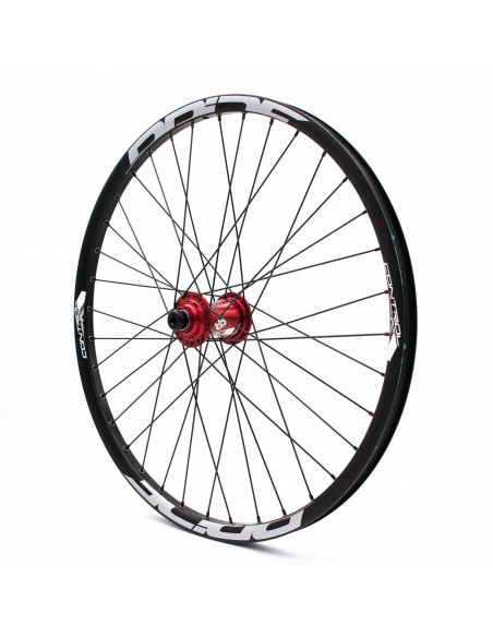 Pride Control Pro Cruiser 36h Wheelset Red