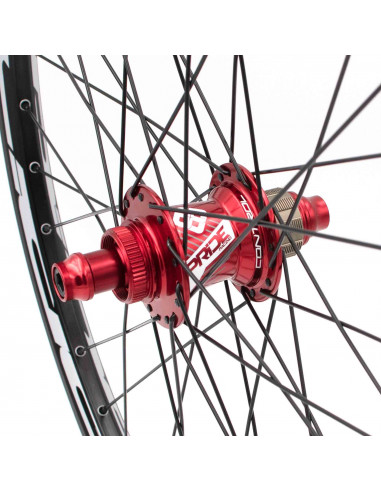 Pride Control Pro Cruiser 36h Wheelset Red
