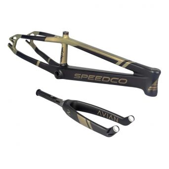 Kit Cadre/Fourche Speedco Velox Evo - Matte Gold