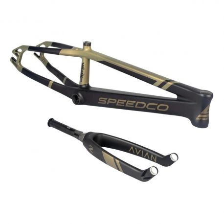 Kit Cadre/Fourche Speedco Velox Evo - Matte Gold
