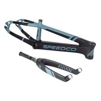 Kit Cadre/Fourche Speedco Velox Evo - Matte Sky Blue
