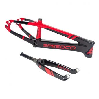 Kit Cadre/Fourche Speedco Velox Evo - Gloss Red