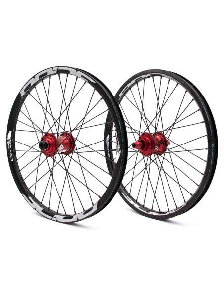 Pride Control Pro 36h Wheelset Red
