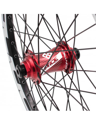 Pride Control Pro 36h Wheelset Red