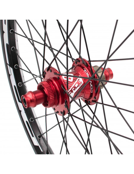 Pride Control Pro 36h Wheelset Red