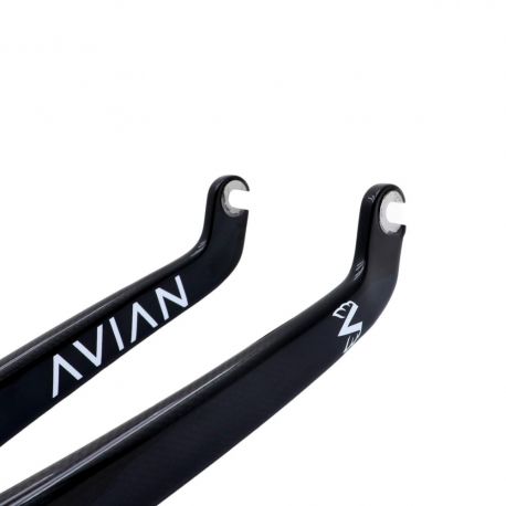Avian Versus 1" Youth 20’’Fork -10mm - Gloss Black