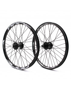 Roues 20" (406) Pride Control V2 20/10mm Black - V-Brake/Disque