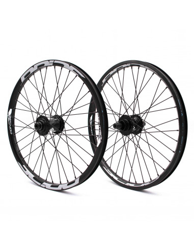Roues 20" (406) Pride Control V2 20/10mm Black - V-Brake/Disque