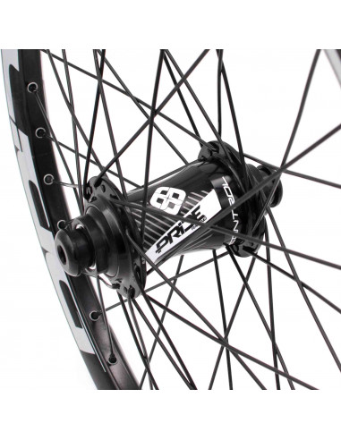 Roues 20" (406) Pride Control V2 20/10mm Black - V-Brake/Disque